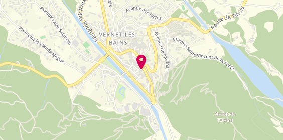 Plan de Le Petit Primeur, 22 avenue des Thermes, 66820 Vernet-les-Bains