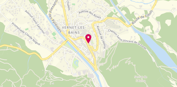 Plan de Roussillon fromages, 5 avenue des Thermes, 66820 Vernet-les-Bains