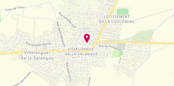 Plan de Chez Ophelie et Nicolas, 6 Rue du Presbytère, 66410 Villelongue-de-la-Salanque