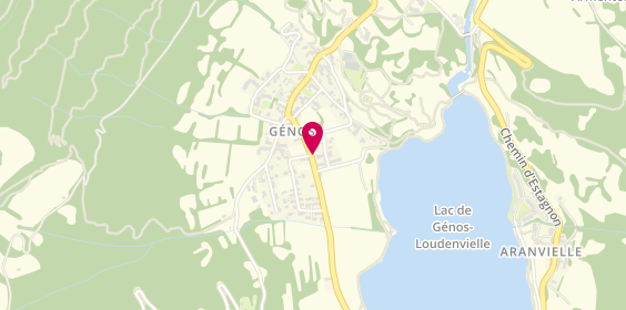 Plan de L' olivette point multis service, Route de Loudenvielle, 65240 Génos