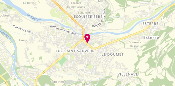 Plan de La Cave à Fromage, 6 place du 8 Mai, 65120 Luz-Saint-Sauveur
