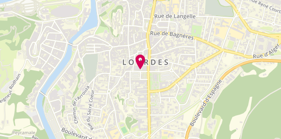 Plan de L'Instant Fromage, place du Champ Commun, 65100 Lourdes