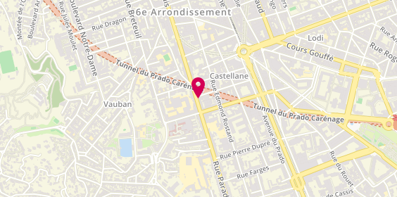 Plan de Fromagerie Fil Bleu, 203 Rue Paradis, 13006 Marseille