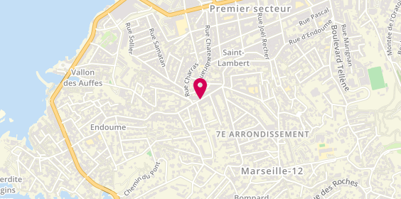Plan de Chez Lucienne, 221 Rue Endoume, 13007 Marseille