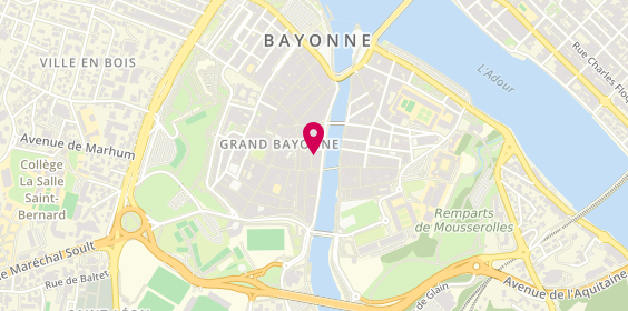 Plan de Crèmerie de la Nive, Quai Dominique Roquebert, 64100 Bayonne