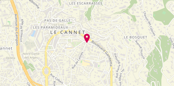 Plan de La Fromagerie du Cannet, 1 Rue de Cannes, 06110 Le Cannet