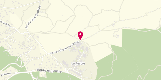 Plan de La Chèvrerie du bois d'Amon, 1307 Route de Grasse, 06530 Saint-Cézaire-sur-Siagne