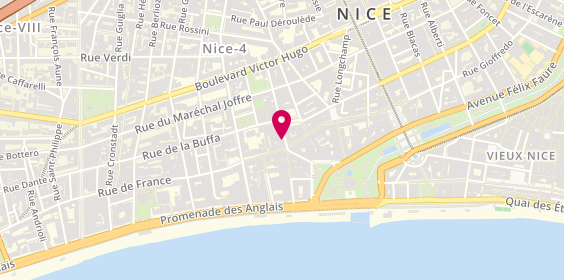Plan de La Ferme Fromagère, 3 Rue Maccarani, 06000 Nice