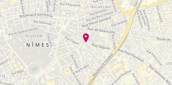 Plan de Les Saveurs de Notre Dame, 27 Rue Notre Dame, 30000 Nîmes