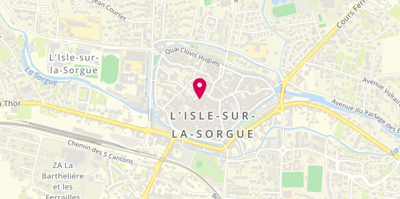 Plan de Les Comptoirs d'Epicure, 10 Rue Carnot, 84800 L'Isle-sur-la-Sorgue
