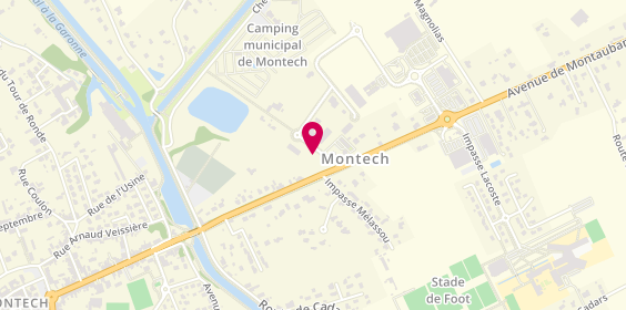 Plan de La Fromagerie, 1 Rue de la Mouscane, 82700 Montech