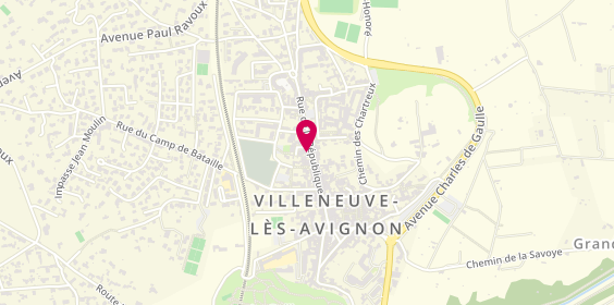 Plan de Crèmerie générale-Fromagerie Villeneuve les Avignon, 49 Rue de la République, 30400 Villeneuve-lès-Avignon