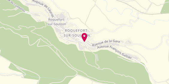 Plan de Etablissement Collecte, 2 avenue François Galtier, 12250 Roquefort-sur-Soulzon