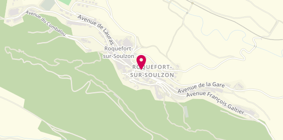 Plan de Roquefort Carles, 6 avenue de Lauras, 12250 Roquefort-sur-Soulzon