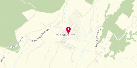 Plan de Fromagerie des Marches, Les Bouchets, 07150 Lagorce