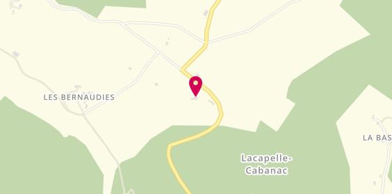 Plan de La Maison du Bon Fromage, Les Fossés, 46700 Lacapelle-Cabanac