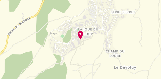 Plan de Le Clapier, Rez des Neiges le Bois d'Aurouze, 05250 Le Dévoluy
