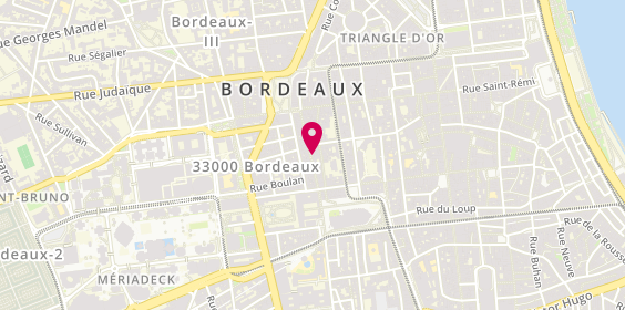 Plan de Chez Delphine, 44 Rue des Remparts, 33000 Bordeaux