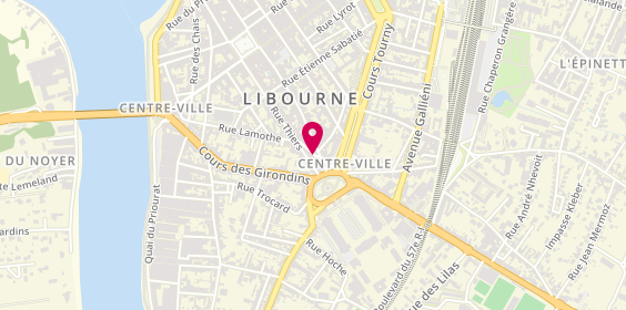 Plan de La Fromagerie du Temple, 2 place du Doyen Carbonnier, 33500 Libourne