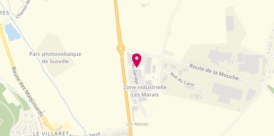Plan de Les Fromages de Rémi, Zone Industrielle des Marais, 38350 La Mure