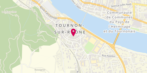 Plan de Fromagerie Lambert, 59 Grande Rue, 07300 Tournon-sur-Rhône