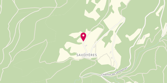 Plan de Les chèvres du Griffey, 40 chemin de Savoyeres, 38640 Claix