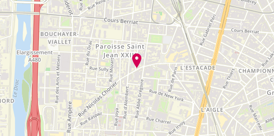 Plan de Fromagerie de Caroline, 36 Rue Nicolas Chorier, 38000 Grenoble
