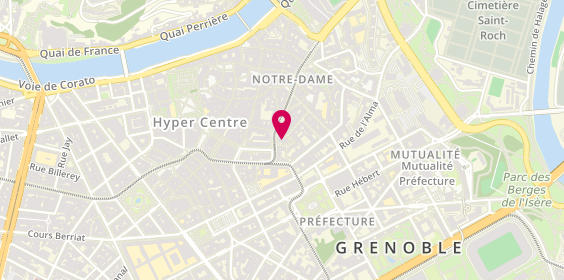 Plan de Fromagerie Centrale, 19 place Sainte-Claire, 38000 Grenoble