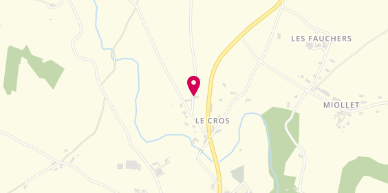 Plan de Les Fromages de Léa, Le Cros, 43500 Chomelix