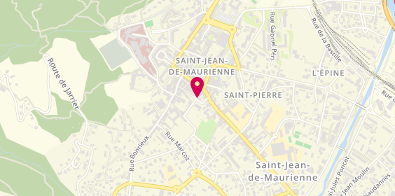 Plan de Les fromages à Robert, 113 Rue de La-Sous-Préfecture, 73300 Saint-Jean-de-Maurienne