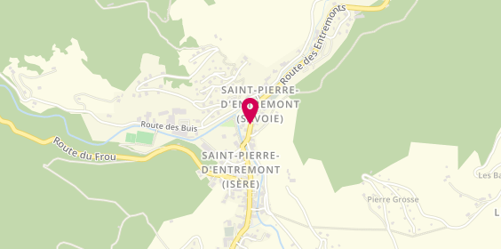 Plan de Fromagerie Arpin, 72 Route des Entremonts, 73670 Saint-Pierre-d'Entremont