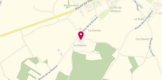 Plan de Laiterie du Chatelard - Bernard, 31 Route de la Rivoire, 38690 Eydoche