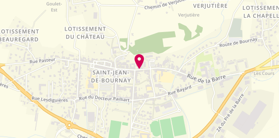Plan de Fromagerie St Jeannaise, 44 Rue de la République, 38440 Saint-Jean-de-Bournay