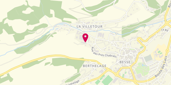 Plan de Compagnie des Fromages et Richesmonts & son magasin, La Ville Tour, 63610 Besse-et-Saint-Anastaise