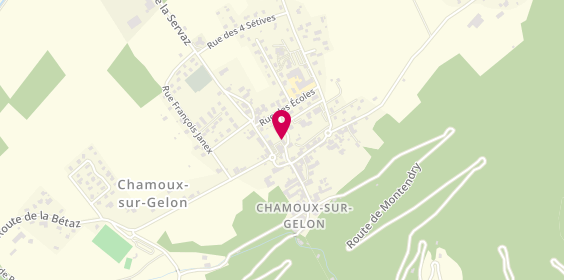 Plan de La Grange aux Fromages, 57 Rue de la Poste, 73390 Chamoux-sur-Gelon