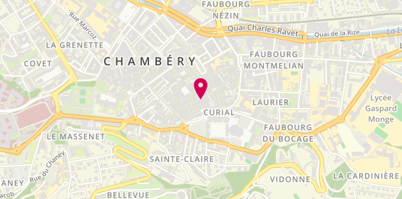 Plan de Mes Fr'Hommages, 61 Rue Croix d'Or, 73000 Chambéry