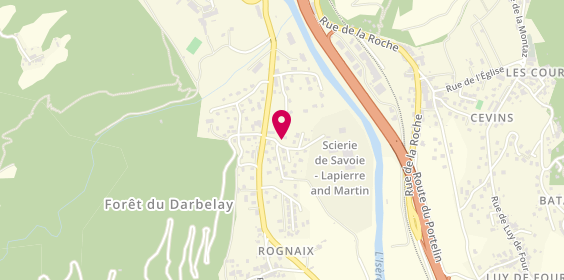 Plan de Les Caves d'Affinage de Savoie, 47 le Bayet, 73730 Rognaix