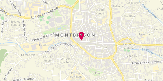 Plan de Fromagerie de Montbrison, 11 Rue Tupinerie, 42600 Montbrison