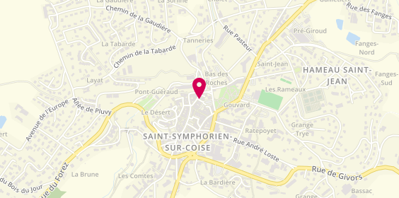 Plan de Tomme & Bouchons, 15 Rue des Maréchaux, 69590 Saint-Symphorien-sur-Coise