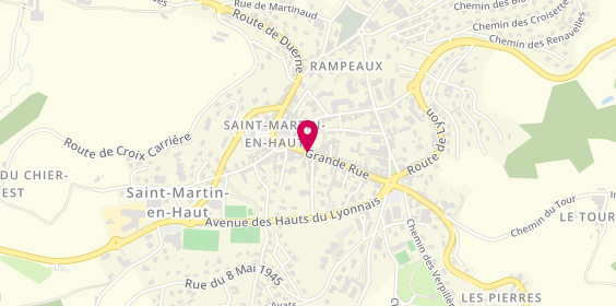 Plan de Didier Lhopital, 18 Grande Rue, 69850 Saint-Martin-en-Haut