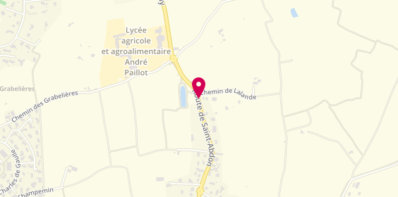 Plan de La Ferme de Charly, 1232 Route Saint Abdon, 69390 Charly