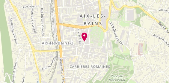 Plan de Comptoir Florentin, 24 Rue de Chambéry, 73100 Aix-les-Bains