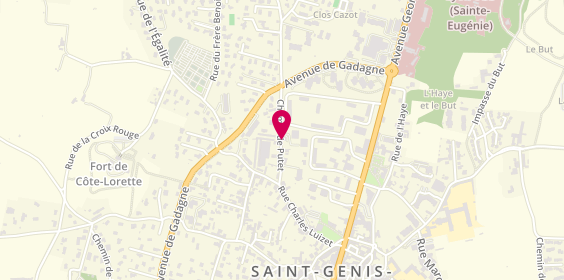 Plan de Fromagerie des Freres Lumieres, 14 Putet, 69230 Saint-Genis-Laval