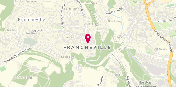 Plan de Fromagerie & Barat'te, 5 allée de l'Hôtel de Ville, 69340 Francheville