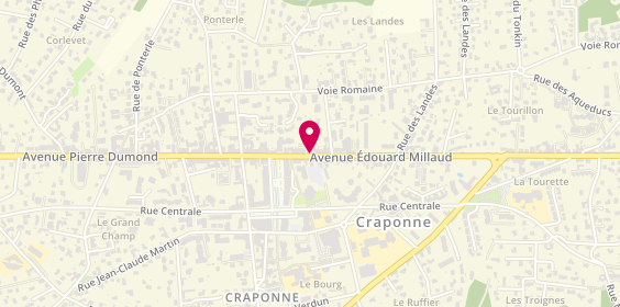Plan de Histoire de Fromages, 76 avenue Edouard Millaud, 69290 Craponne