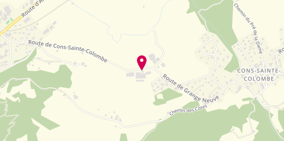Plan de Les Délices Savoyards, 781 Route de Grangeneuve, 74210 Val-de-Chaise