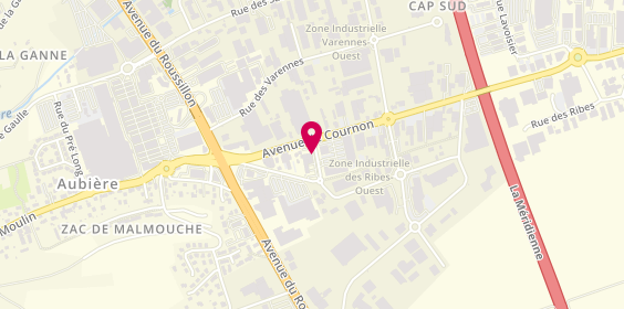 Plan de Fromagerie Gérentes Aubière, 20 avenue de Cournon, 63170 Aubière