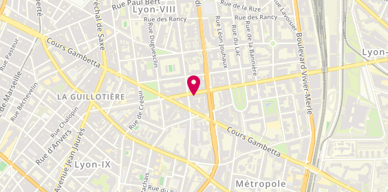 Plan de Fromagerie Pierre et Marcellin, Avenue Félix Faure Lyon, 46 avenue Félix Faure, 69003 Lyon