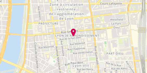 Plan de Au Buron Fromagerie, 87 Rue de la Part-Dieu, 69003 Lyon