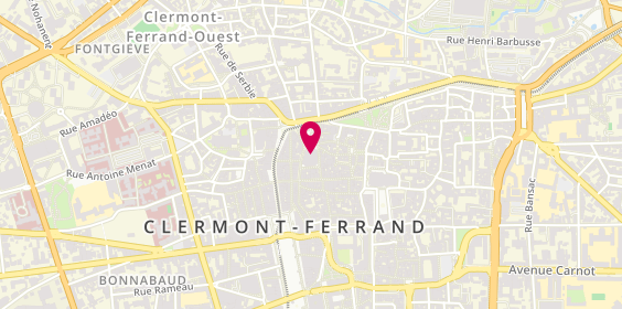 Plan de La Ronde des Fromages, Marché Saint Pierre 1 Place Saint Pierre, 63000 Clermont-Ferrand
